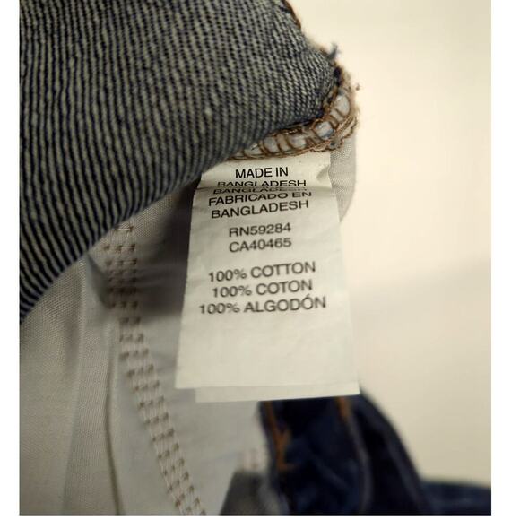 The Children's Place Boy Jeans 14 Huskey Dark Blue Straight New - Picture 12 of 12